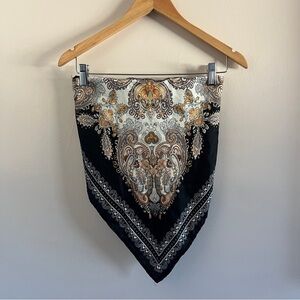 Bandanna Strapless Top